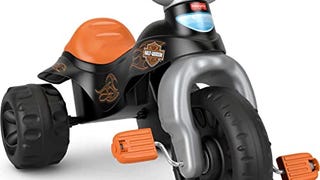 Fisher-Price Harley-Davidson Tricycle with Handlebar Grips...