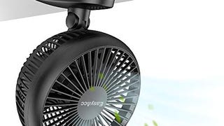 Baby Stroller Cooling Fans, EasyAcc USB Clip Fan for Strollers...