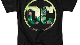 Green Lantern DC Comics Logo T Shirt & Stickers (Small)