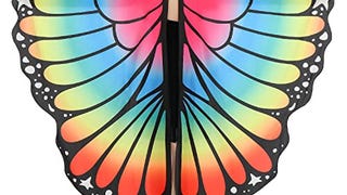 HITOP Butterfly Wings for Women, Butterfly Shawl Fairy...