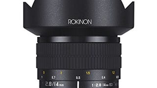 Rokinon 14mm f/2.8 IF ED UMC Ultra Wide Angle Fixed Lens...