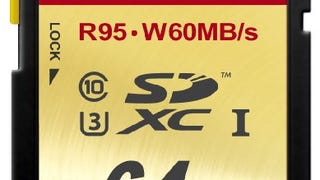 Transcend 64 GB High Speed 10 UHS-3 Flash Memory Card 95/...