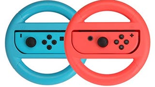 Amazon Basics Steering Wheel Controller for Nintendo Switch...