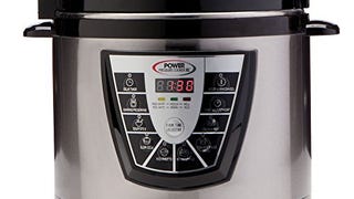 Power Pressure Cooker XL 8 Quart, Digital Non Stick Stainless...