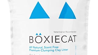 Boxiecat Premium Clumping Clay Cat Litter, 16-