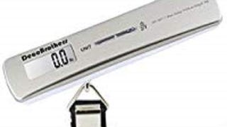 DecoBros 110lb/50kg Electronic Digital Luggage Hanging...