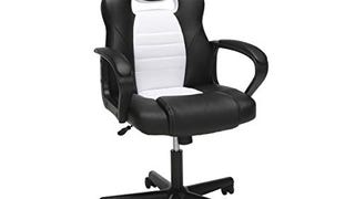 OFM ESS Collection Racing Style Gaming Chair, in White...