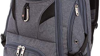SwissGear 5977 ScanSmart Laptop Backpack, Grey, 17-