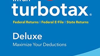 TurboTax Deluxe Tax Software 2017 Fed + Efile + State MAC...