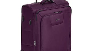 Amazon Basics Expandable Softside Rolling Luggage Suitcase...