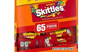 SKITTLES & STARBURST Candy Fun Size Variety Mix 31.9-Ounce...