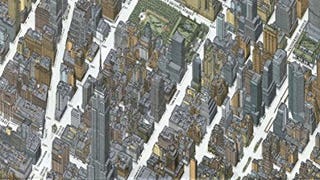 Anderson's New York: Isometric Map of Midtown Manhattan...