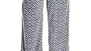 Intimo Women's Zebra Print Microfleece Pajama Pant, Animal,...