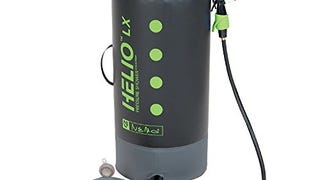 Nemo Helio LX Portable Pressure Shower with Foot Pump, Apple...