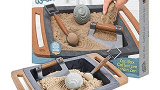 Kinetic Sand Kalm, Zen Box Set for Adults with 3 Tools...