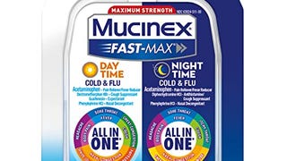 Mucinex Fast-Max Day Time Cold & Flu and Night Time Cold...