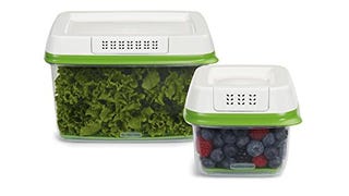 Rubbermaid FreshWorks Produce Saver Food Storage Container,...