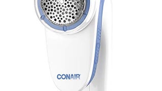 Conair Battery Operated Fabric Defuzzer/Shaver, White,...
