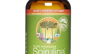 Nutrex Hawaii, Pure Hawaiian Spirulina 500 mg, Vegan, Supports...