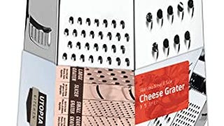 Utopia Kitchen Cheese Grater for Kitchen Stainless Steel...