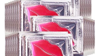 Jakuva 30PCS Pink Collagen Crystal Moisturizing Lip Mask,...