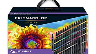 Prismacolor 3722 Premier Double-Ended Art Markers, Fine...
