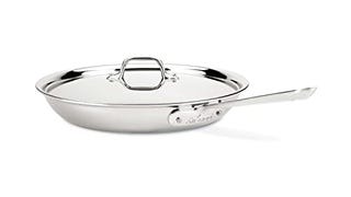 All-Clad D3 Stainless Cookware, 12-Inch Fry Pan with Lid,...