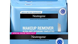Neutrogena Makeup Remover Cleansing Face Wipes, Daily Cleansing...