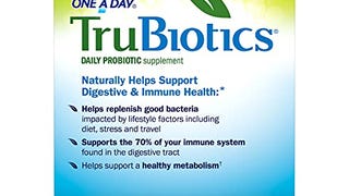 TruBiotics Daily Probiotic, 45 Capsules - Gluten Free, Soy...