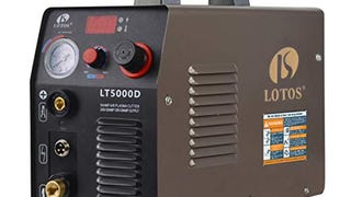 Lotos LT5000D Plasma Cutter 50Amps Dual Voltage Compact...