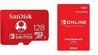 SanDisk 128GB MicroSDXC UHS-I Memory Card for Nintendo...