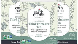Earth Mama Organic Third Trimester Tea Bags | 100% USDA...