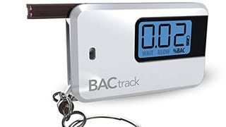 BACtrack Go Keychain Breathalyzer (White) | Ultra-Portable...
