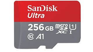 SanDisk 256GB Ultra microSDXC UHS-I Memory Card with Adapter...