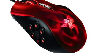 Razer Naga Hex MOBA PC Gaming Mouse - Red