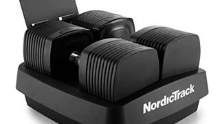 NordicTrack 50 Lb iSelect Adjustable Dumbbells, Works with...