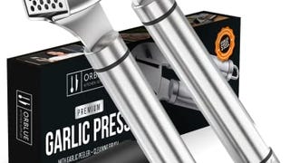 ORBLUE Garlic Press Stainless Steel - Premium Professional...