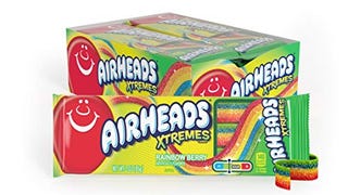 Airheads Candy, Xtremes Belts, Rainbow Berry Flavor, Sweetly...