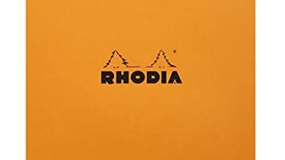 Bloc n°18 Rhodia orange A4 80 F ligné + marge