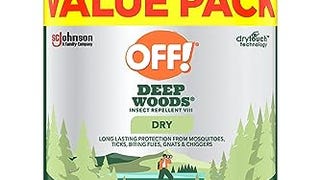 OFF! Deep Woods Insect Repellent Aerosol, Dry, Non-Greasy...