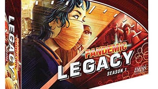 Pandemic Legacy Season 1 Red Edition Board Game | Board...