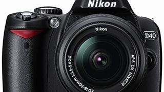 Nikon D40 6.1MP Digital SLR Camera Kit with 18-55mm f/3....