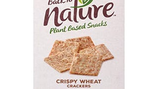 Back to Nature Crackers, Non-GMO Crispy Wheat, 8