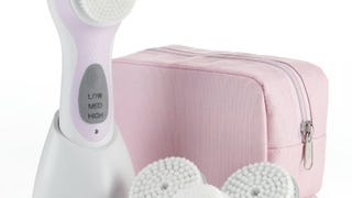 True Glow by Conair Sonic Facial Skincare System; Pink;...