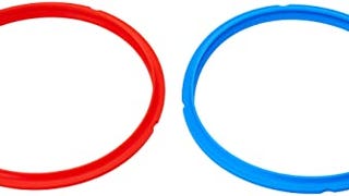 Instant Pot Sealing Rings 2-Pack Red/Blue, 6 Quart