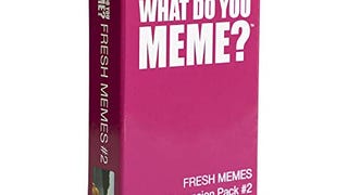 WHAT DO YOU MEME? Fresh Memes #2 Expansion Pack Designed...