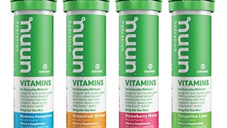 Nuun Vitamins: Vitamins + Electrolyte Drink Tablets, Mixed...