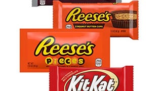 HERSHEY'S, REESE'S and KIT KAT Milk Chocolate and Peanut...
