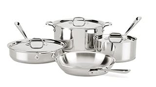 All-Clad D3 Stainless Steel Induction Compatible Cookware...