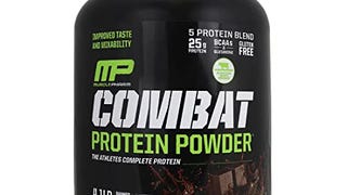 MusclePharm Combat Protein Powder, 5 Protein Blend, Chocolate...